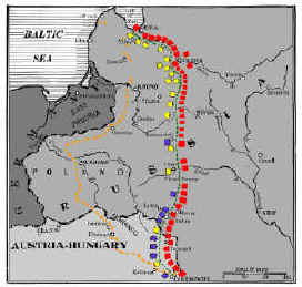 Eastern Front, WW1, Definition, Battles, & Casualties